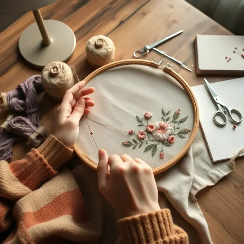 Getting Started with Embroidery: Your First Steps into the Craft how to do embroidery​