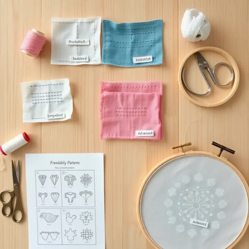 How to Choose the Right Stitch Patterns for Your Skill Level free embroidery patterns