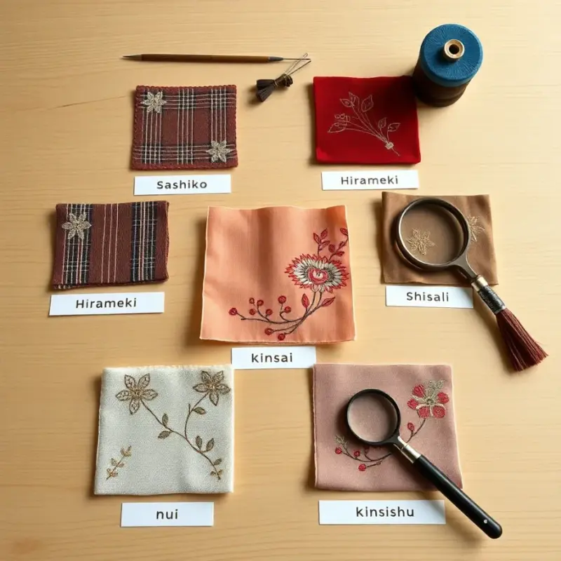 How to Identify and Classify Traditional Kimono Embroidery Techniques types of tokkofuku embroidery