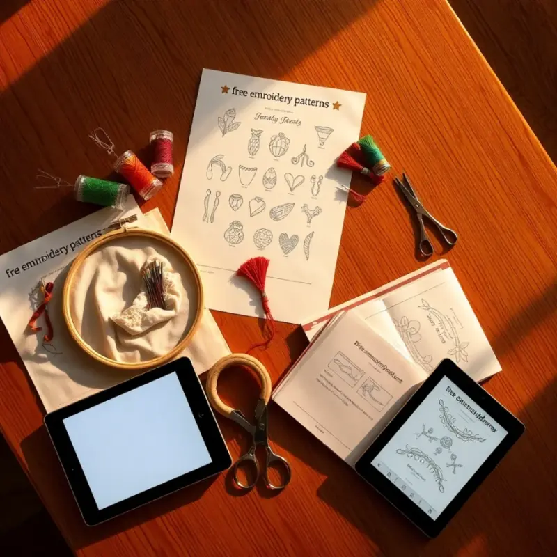 How to Use and Customize Free Embroidery Patterns Effectively free embroidery patterns